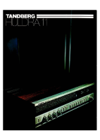 Tandberg Huldra_11 - Brochure